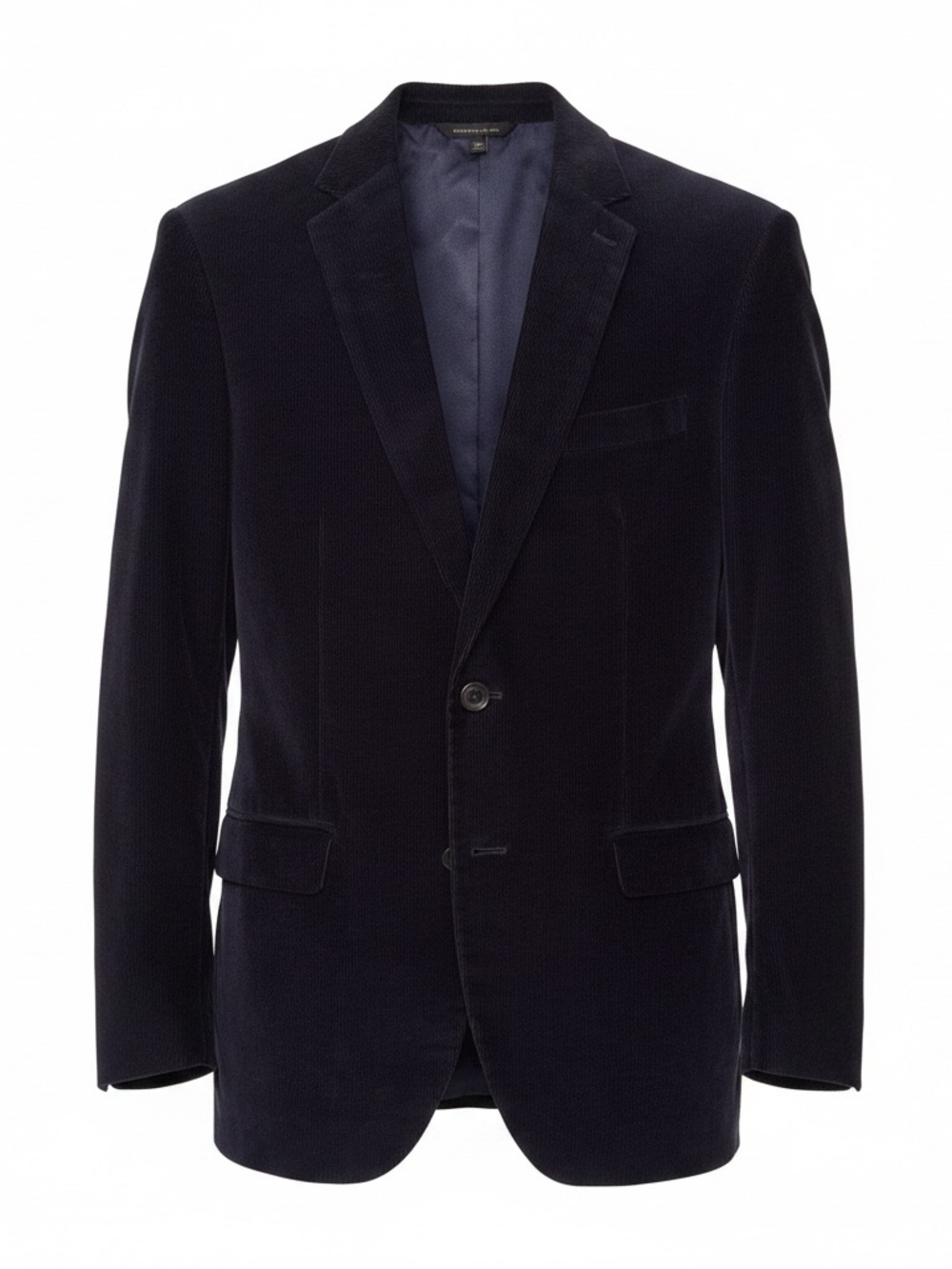 Banana Republic Men's Navy Corduroy Blazer